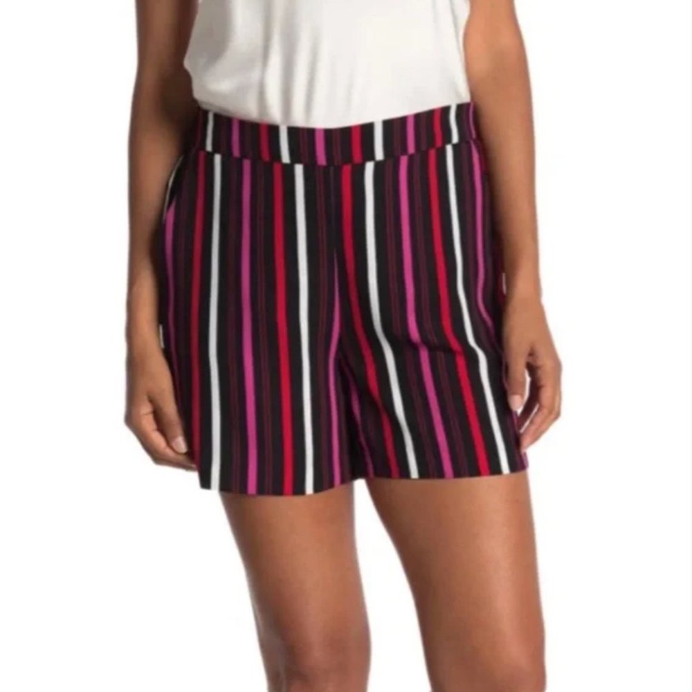 NWT - Halogen (Nordstrom) Striped Pull on Shorts